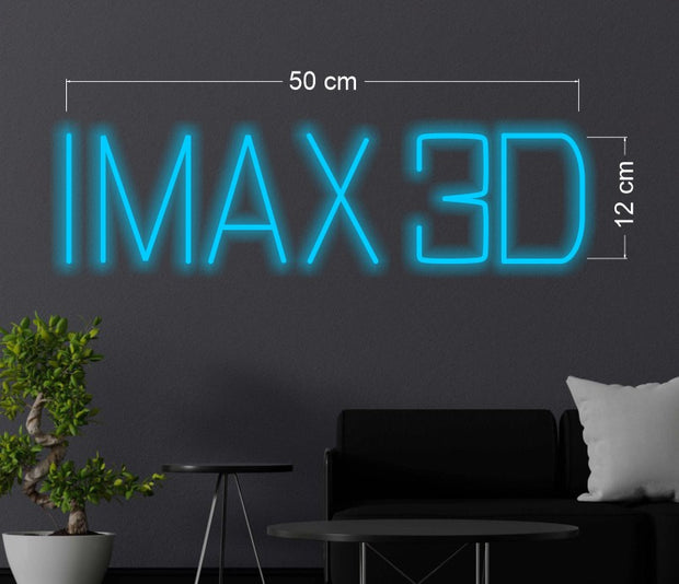 IMAX 3D | LED NEON SIGN (waterproof sign)
