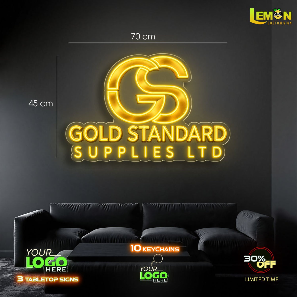 GOLD STANDARD SUPPLIES LTD | LED NEON SIGN