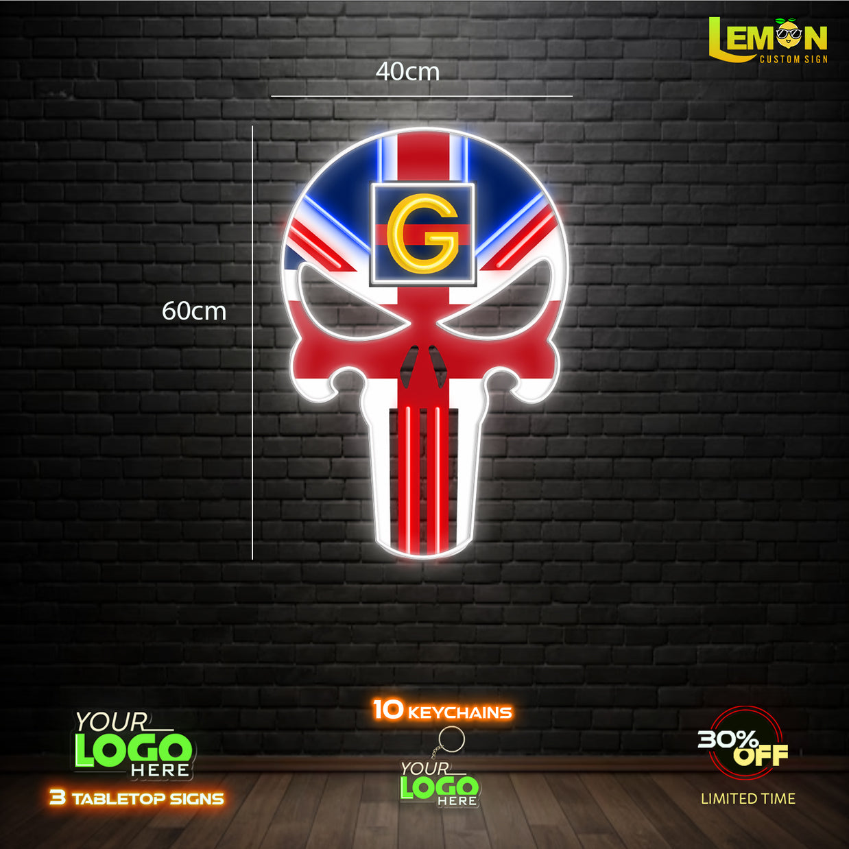 SKULL | LED NEON SIGN