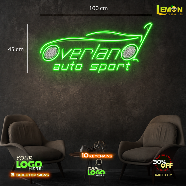OVERLAND | LED NEON SIGN