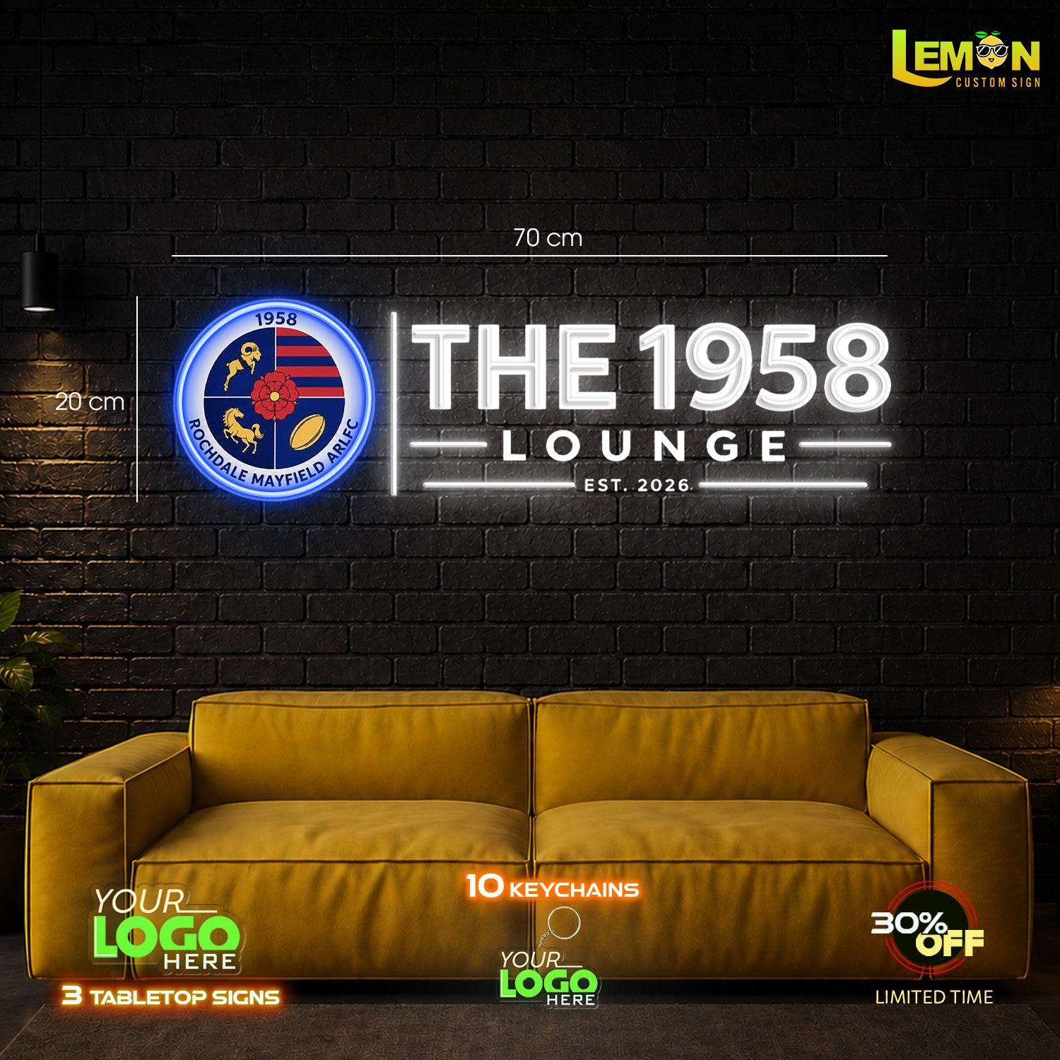 THE 1958 Lounge | LED NEON SIGN