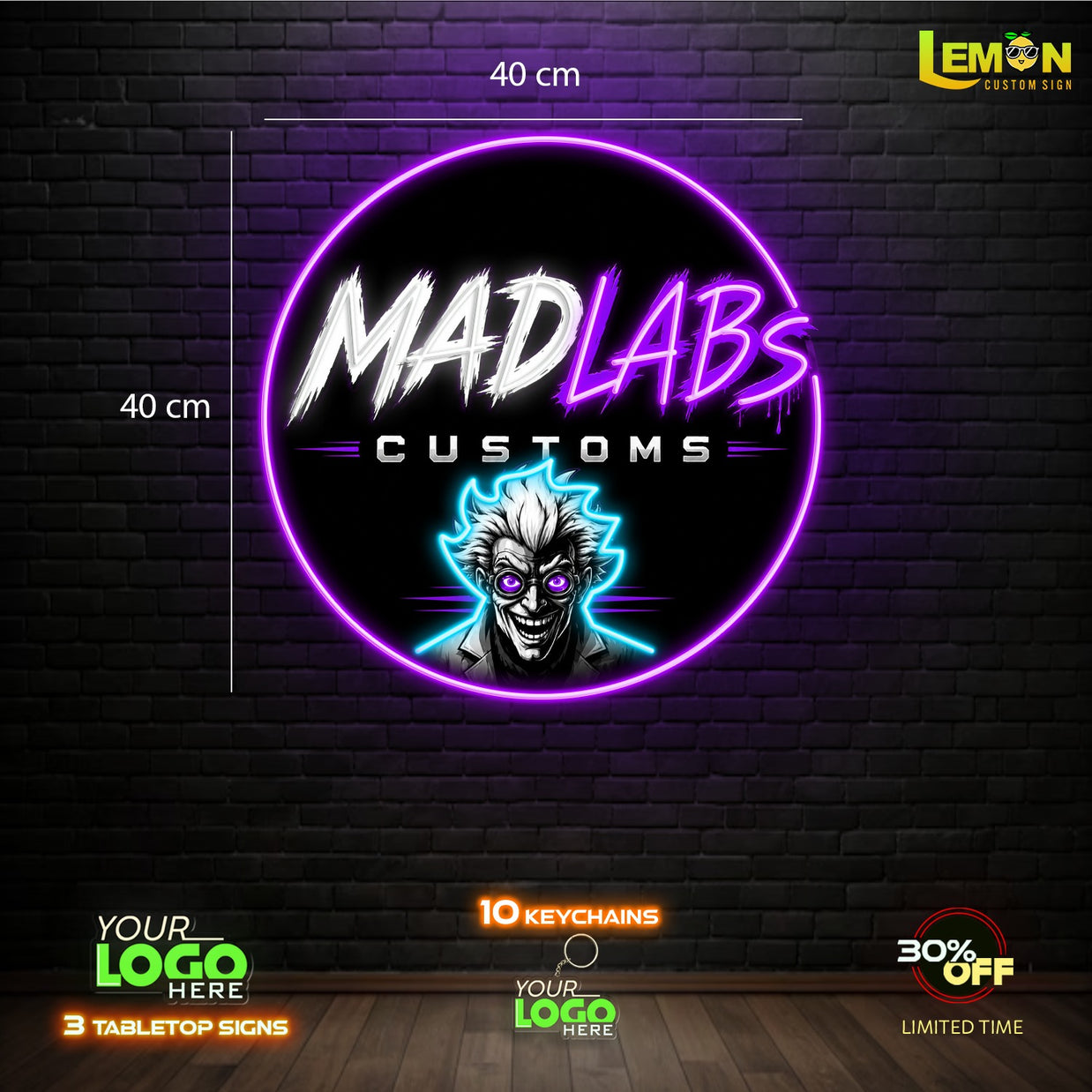 MAD LABS| LED NEON SIGN