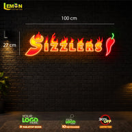 SIZZLERS | LED NEON SIGN