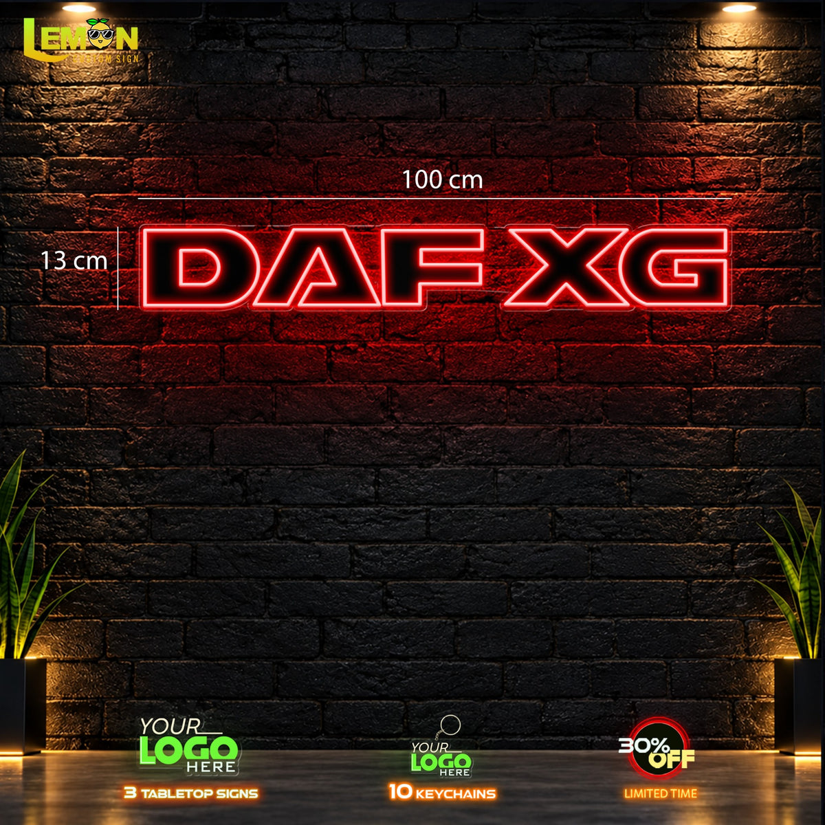 DAF XG - LED NEON SIGN