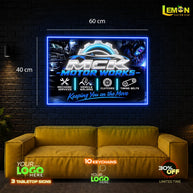 MCK MOTOR WORKS | LED NEON SIGN