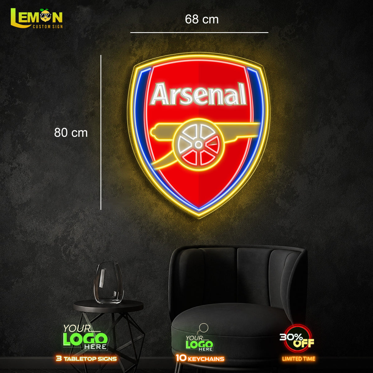 ARSENAL | LED NEON SIGN