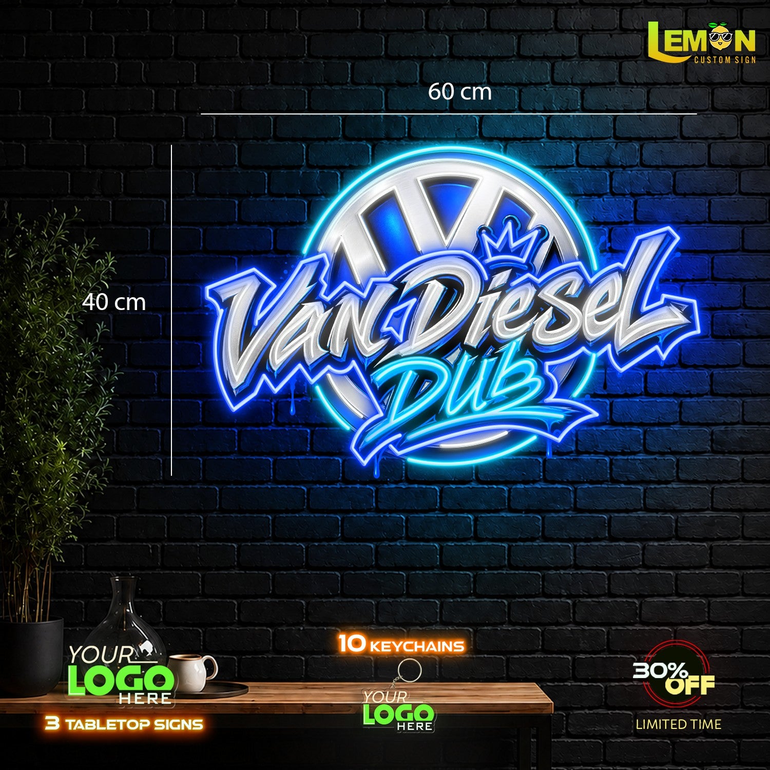 Van Diesel Dub| LED NEON SIGN