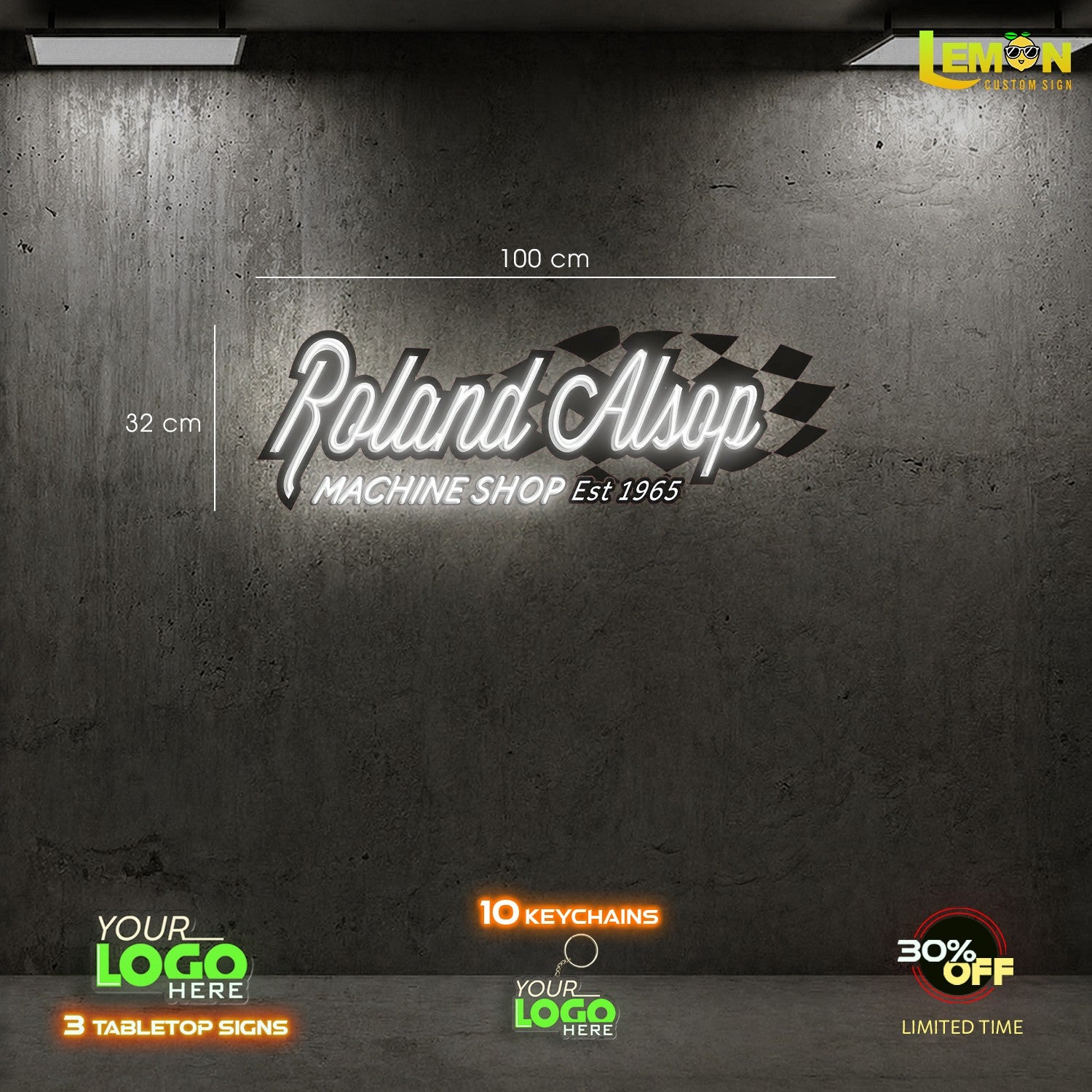 ROLAND ALSOP | LED NEON SIGN