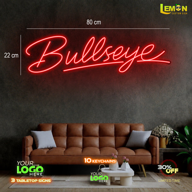 Bullseye| LED NEON SIGN (Waterproof Sign)
