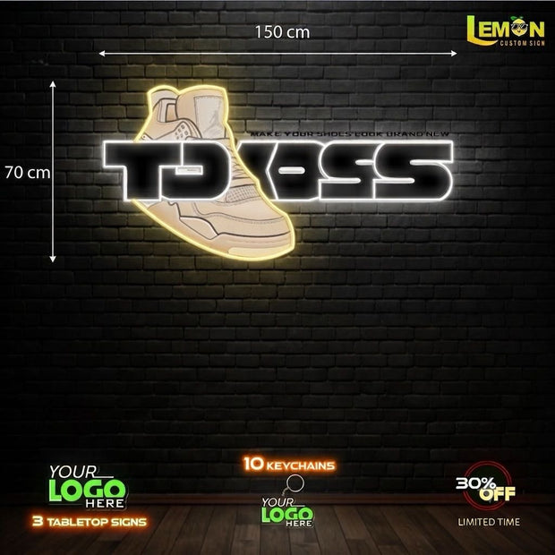 MAKE YOUR SHOES LOOK BRAND NEW | LED NEON SIGN