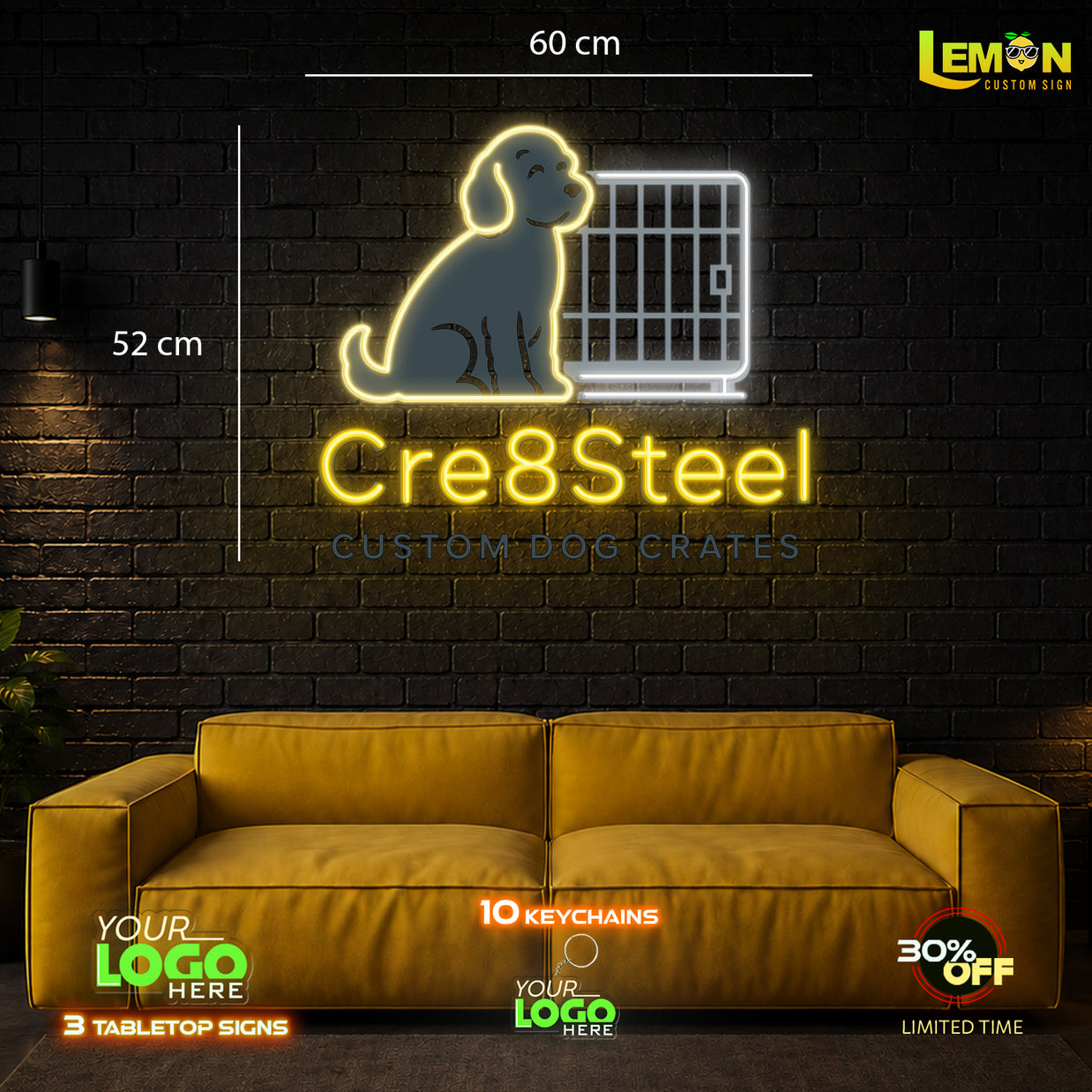 Cre8Steel | LED NEON SIGN