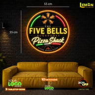 FIVE BELL| LED NEON SIGN (WATERPROOF SIGN)