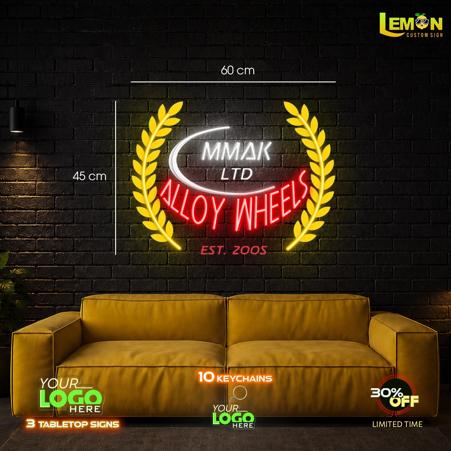MMAK LTD| LED NEON SIGN (Waterproof sign)