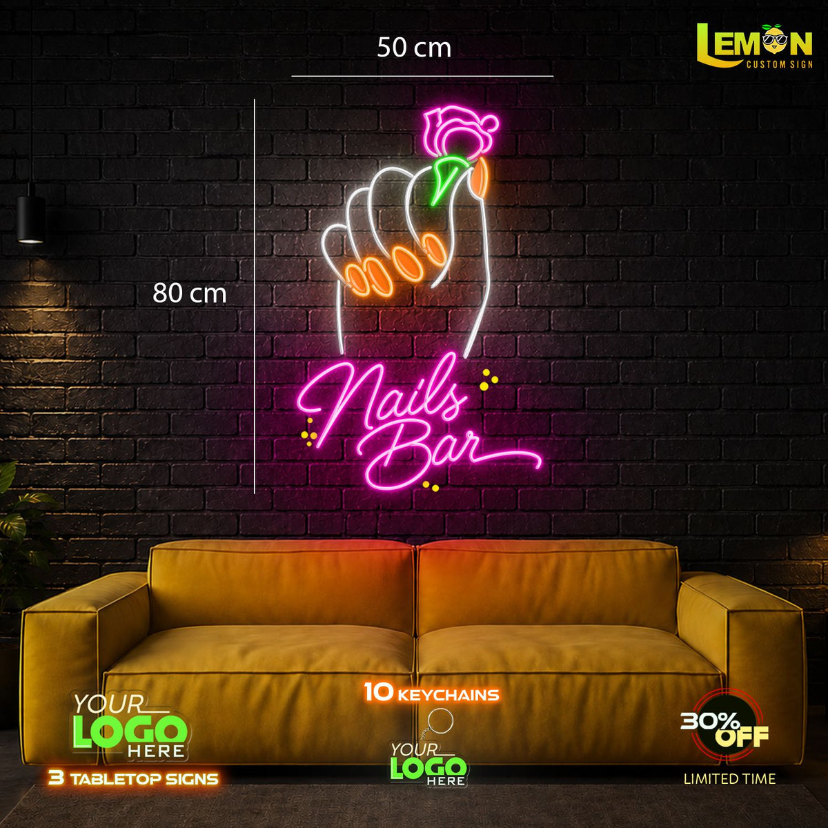 Nails Bar | LED NEON SIGN