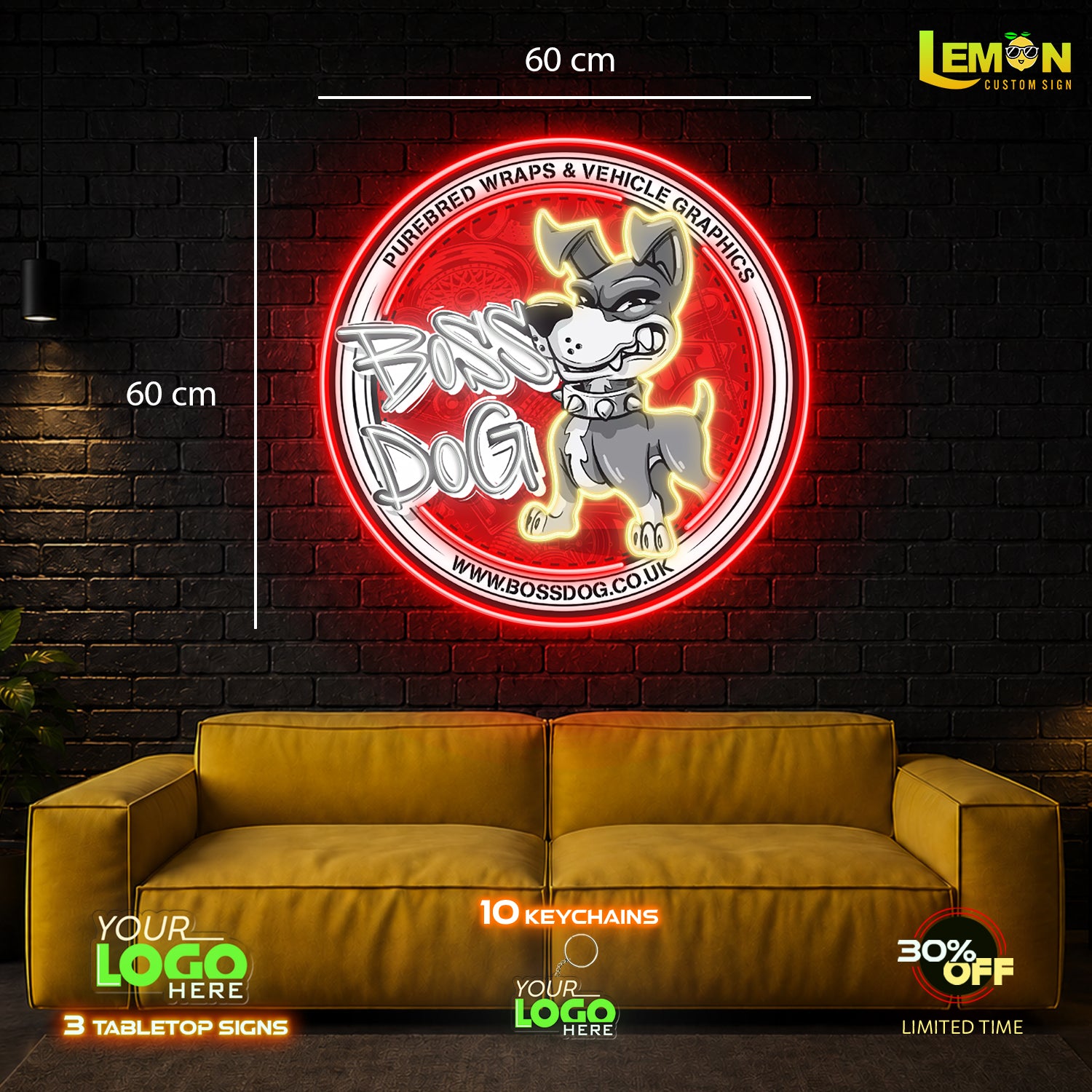 BOSS DOG| LED NEON SIGN