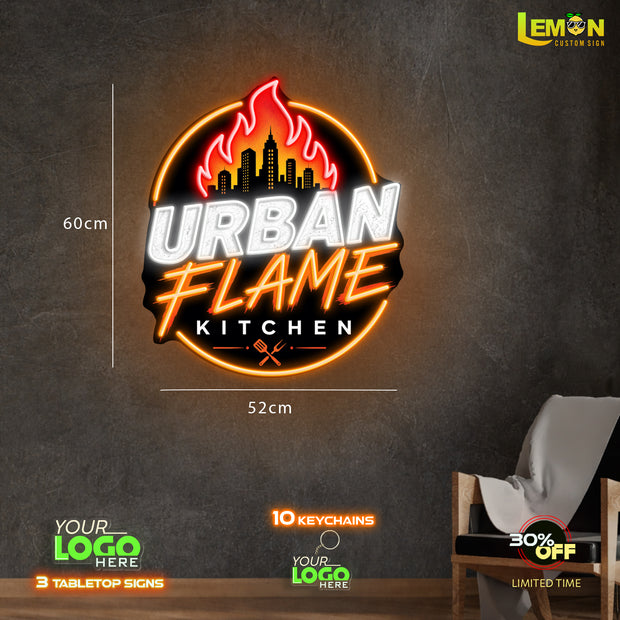 URBAN FLAME | LED NEON SIGN