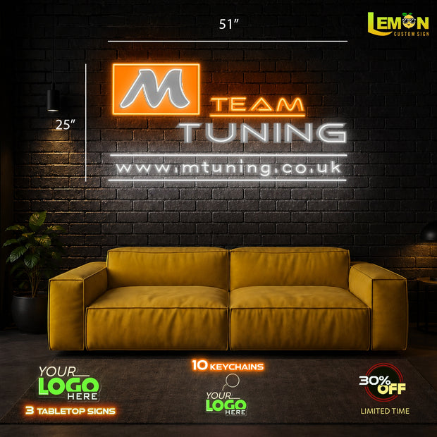 M TEAM TUNING | LED NEON SIGN