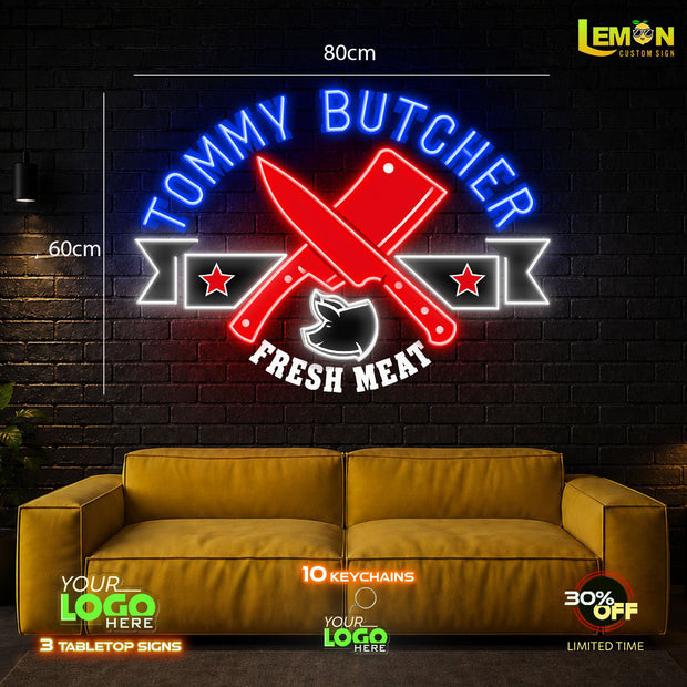 TOMMY BUTCHER | LED NEON SIGN