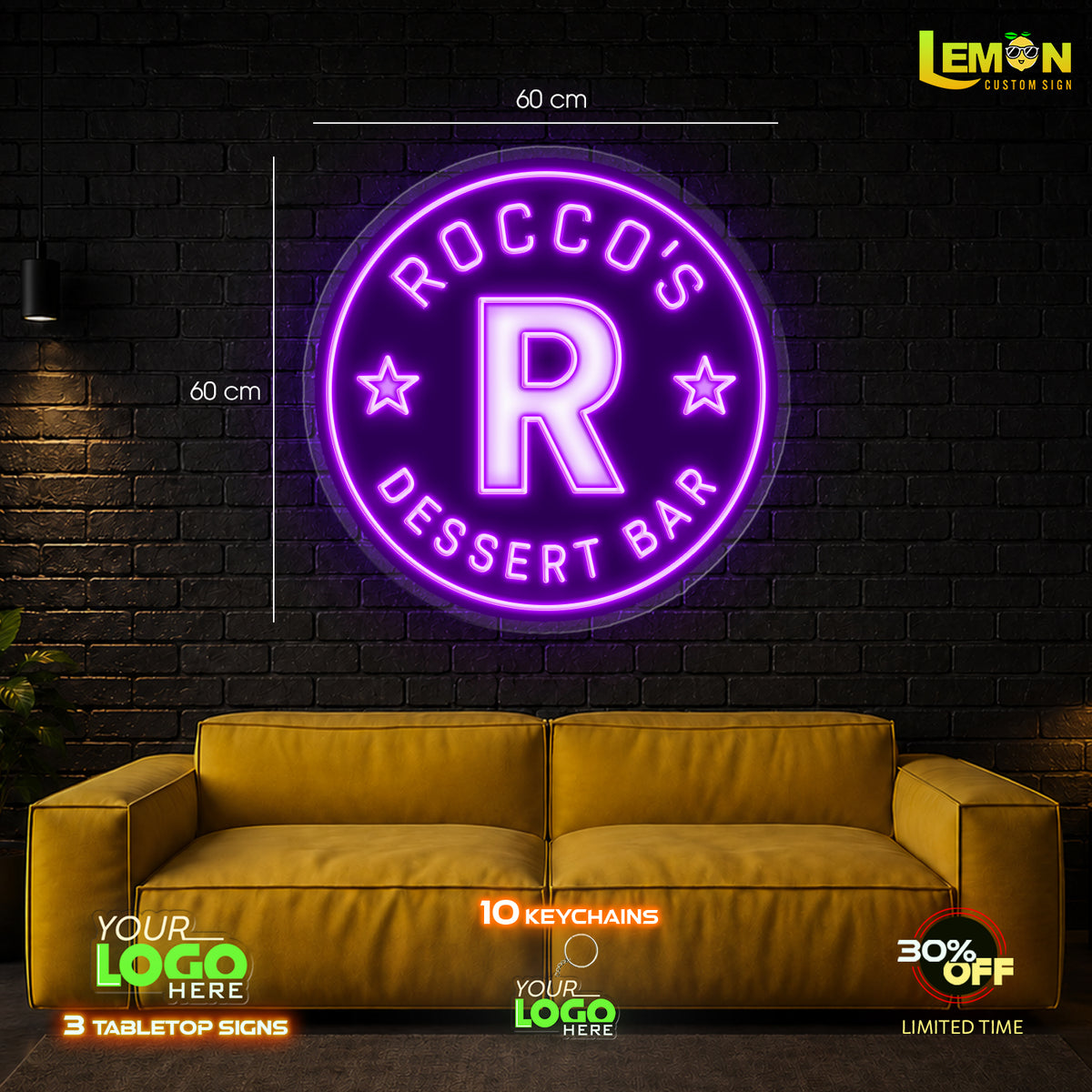 ROCCO'S DESSERT BAR | LED NEON SIGN