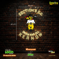 SECTION 8 SC | LED NEON SIGN