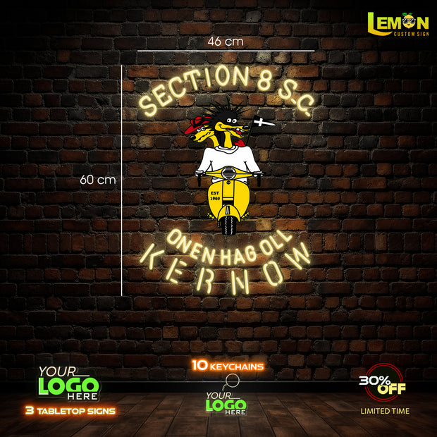SECTION 8 SC | LED NEON SIGN