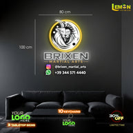 BRIXEN MARTIAL ARTS | LED NEON SIGN ( 2 OUTDOOR SIGNS)