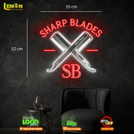SHARP BLADES | LED NEON SIGN