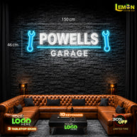 POWELLS GARAGE | LED NEON SIGN