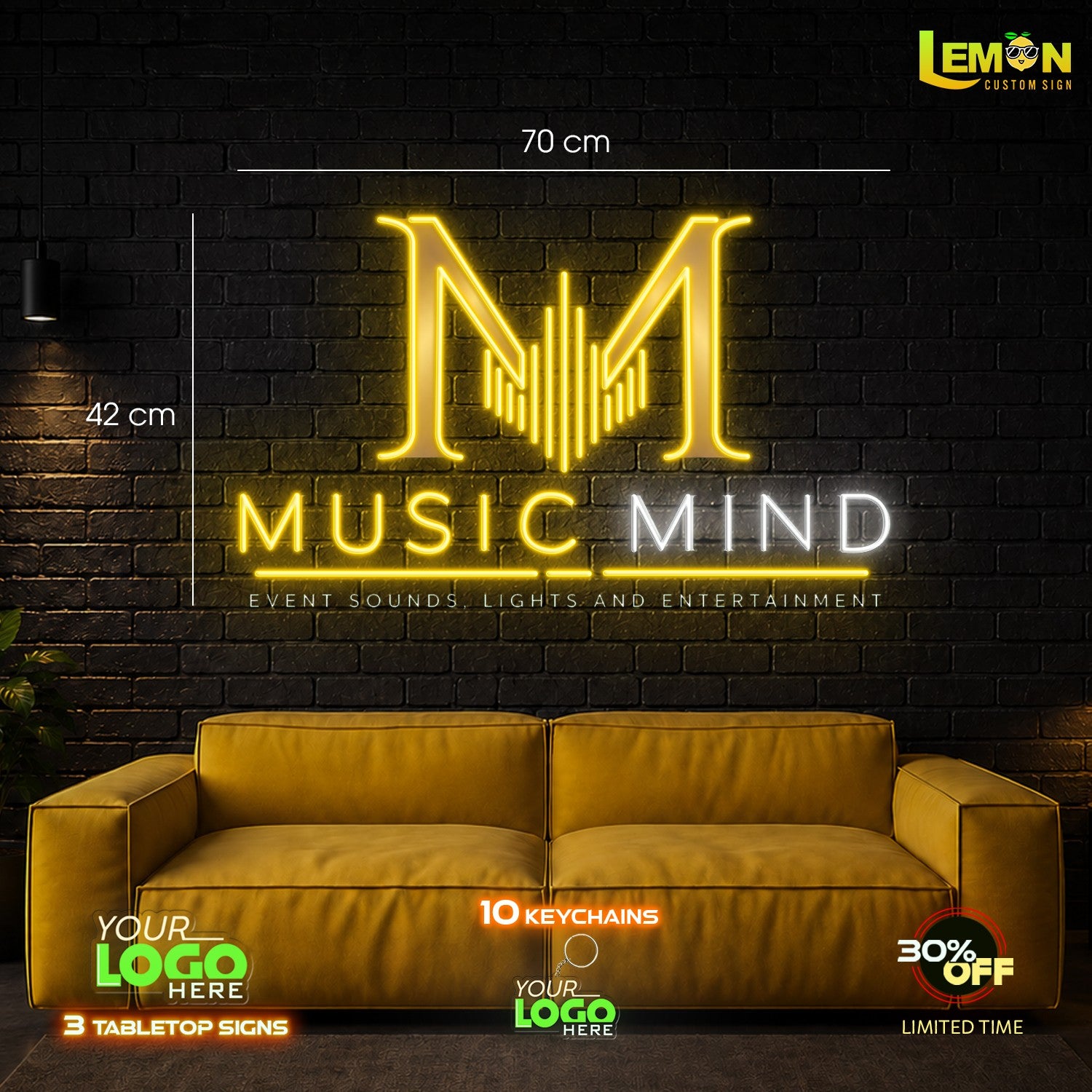 MUSIC MIND | LED NEON SIGN