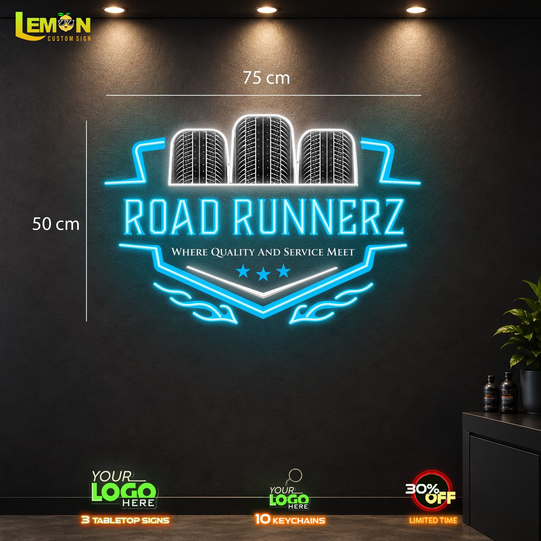 ROAD RUNNERZ | LED NEON SIGN