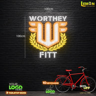 WORTHEYFITT FITNESS STUDIO | LED NEON SIGN (3 SIGNS)