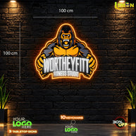 WORTHEYFITT FITNESS STUDIO | LED NEON SIGN (3 SIGNS)