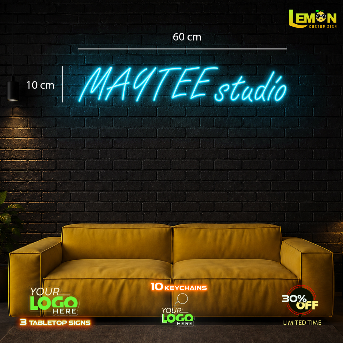ENCHO ROCK & MAYTEE studio| LED NEON SIGN
