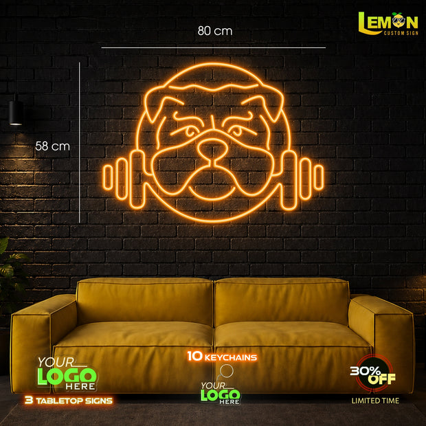 ORANGE DOG | LED NEON SIGN