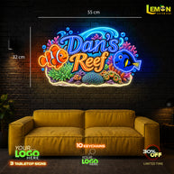 DAN'S REEF | LED NEON SIGN