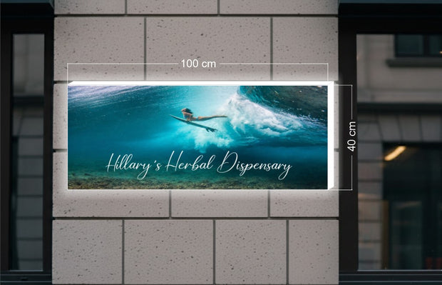 Hillary's Herbal Dispensary | SINGLE-SIDED SIGN