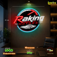 RAKING MOTORS | LED NEON SIGN