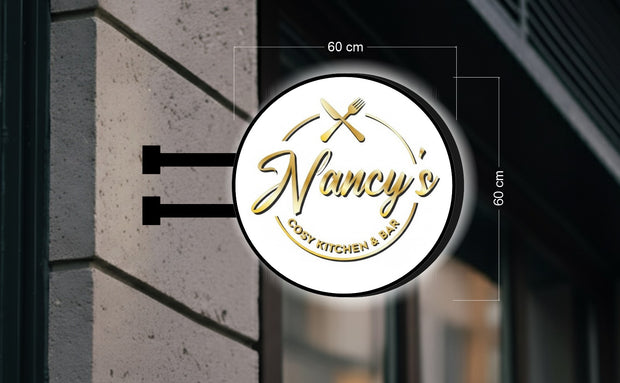 Nancy's | ILLUMINATED BLADE SIGN