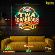 The Twa  Grandads | LED NEON SIGN