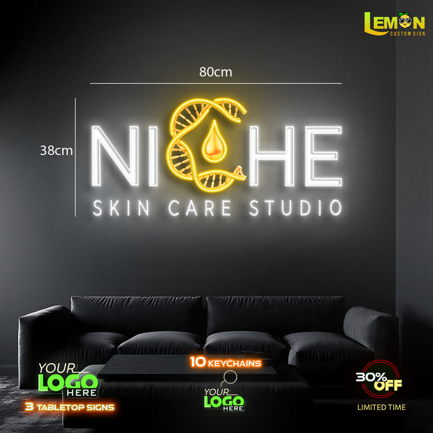 NICHE SKIN CARE STUDIO| LED NEON SIGN