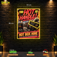 HOT BOX HIRE | LED NEON SIGN (2 SIGNS)