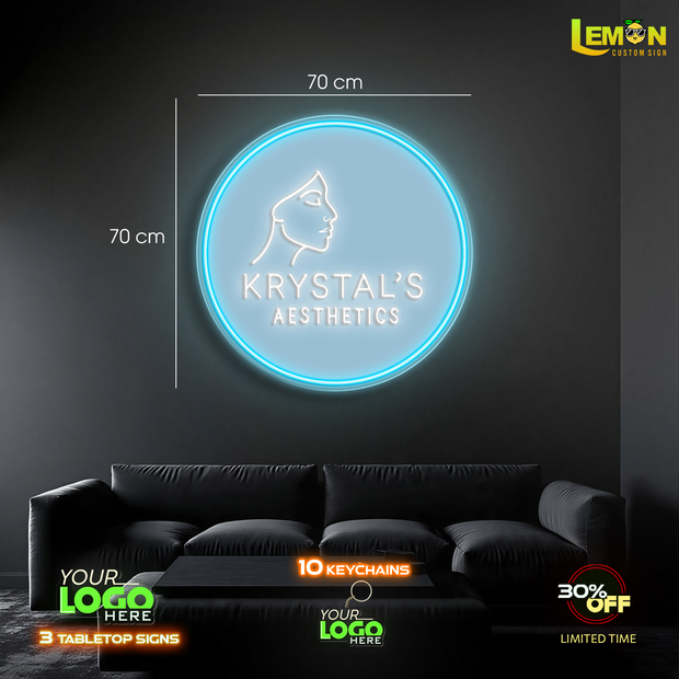 KRYSTAL'S AESTHETICS | LED NEON SIGN
