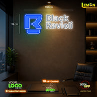 BLACK RAVIOLI | LED NEON SIGN