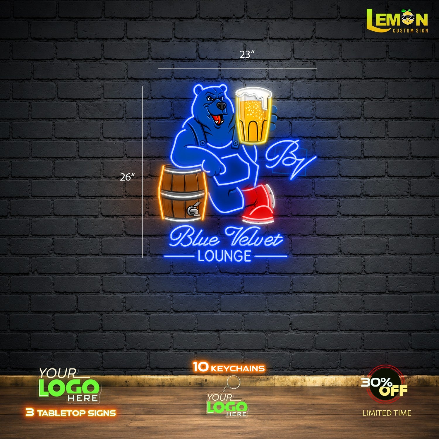 A BAR COCKTAILS AND BEER | LED NEON SIGN (5 SIGNS)