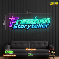 Freedom Storyteller | LED NEON SIGN