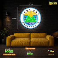 JUST OUT ADVENTURES | LED NEON SIGN