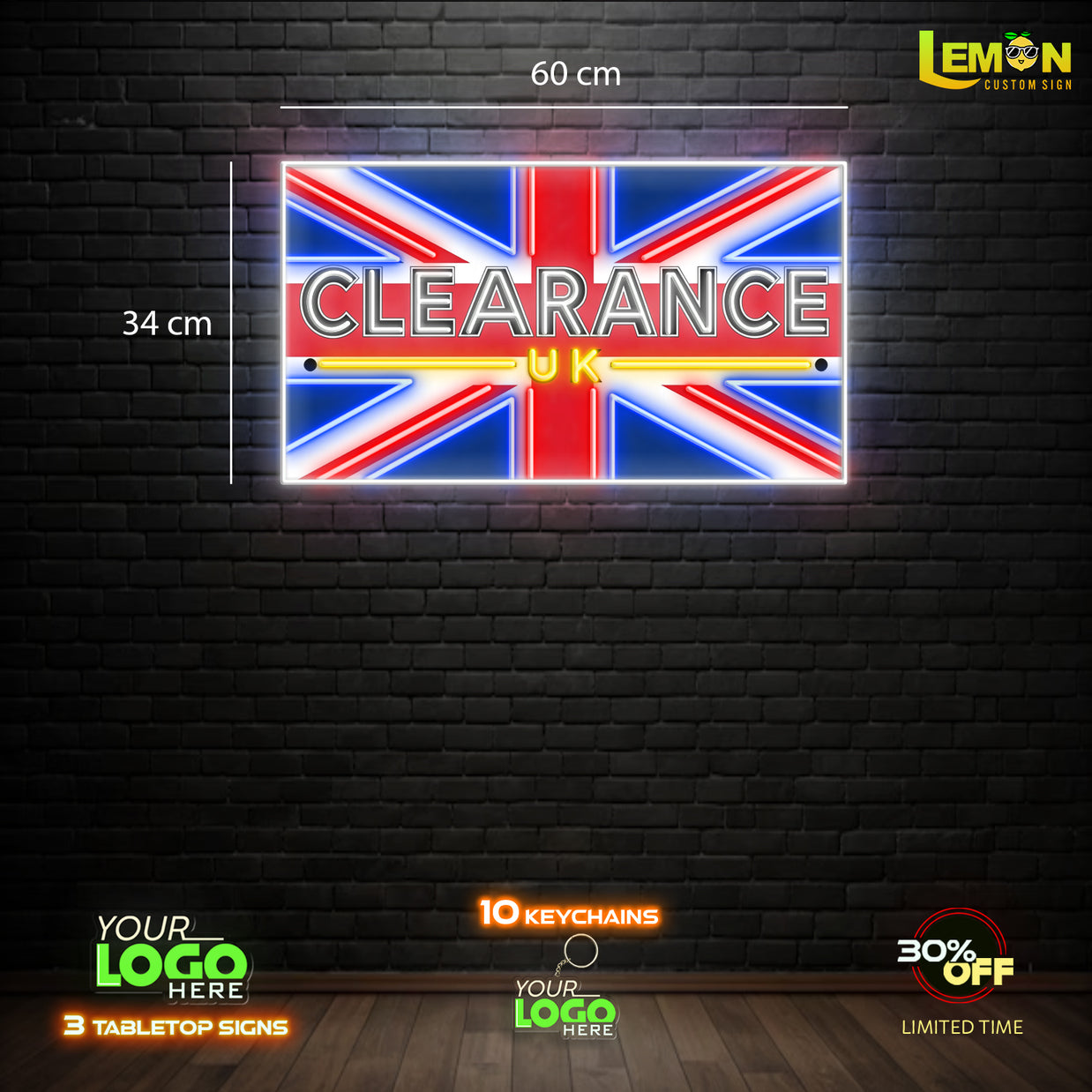 CLEARANCE UK | LED NEON SIGN