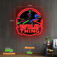 SUPER STAR AND WILD THING | LED NEON SIGN (2 SIGNS)
