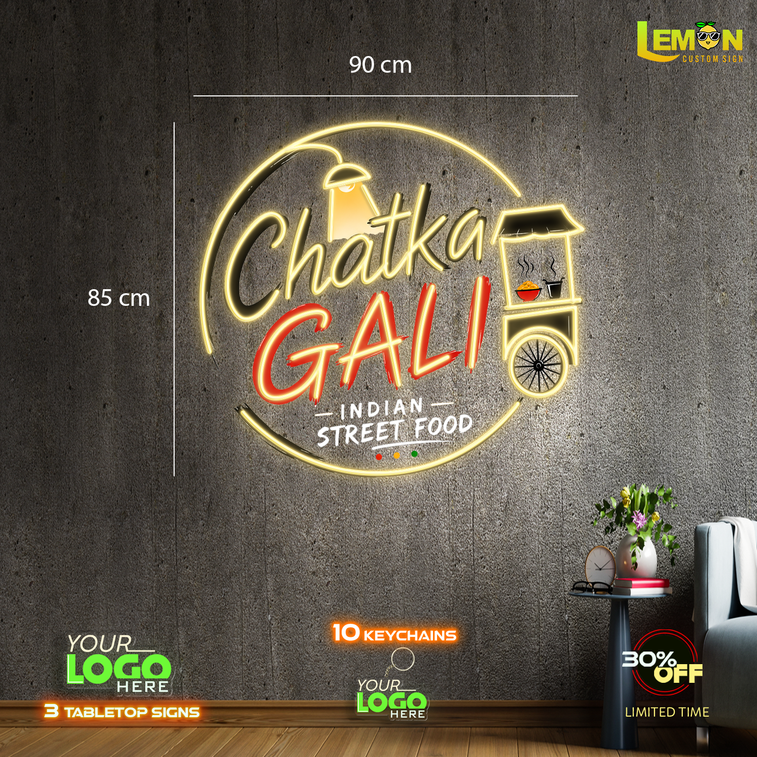 Chatka GALI | LED NEON SIGN
