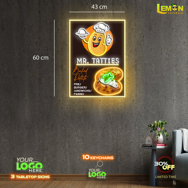 MR TATTIES | LED NEON SIGN